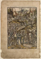La Passion : La Résurrection de Lazare, avant 1508
