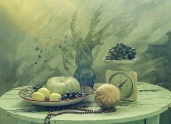 Nature morte dans une cuisine d
