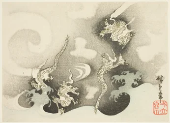 Dragons parmi les nuages