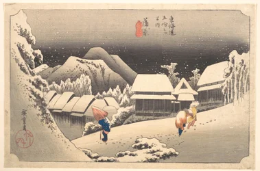 Neige du soir