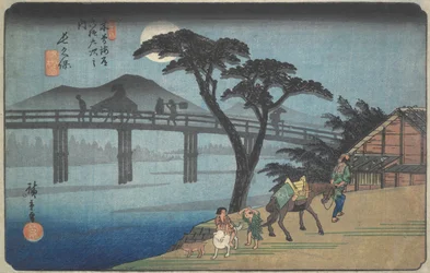 Nagakubo : No. 29 des Soixante-neuf Stations de la route de Kiso