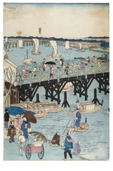 Lieux célèbres à Tokyo, Vue réelle du pont Ryogoku