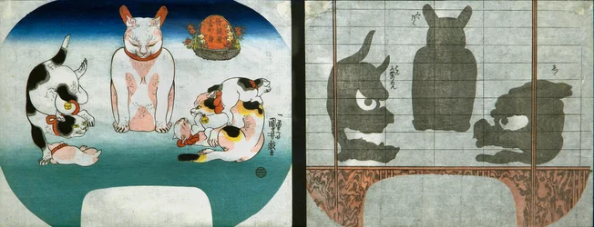 Chats : Lion de temple chinois