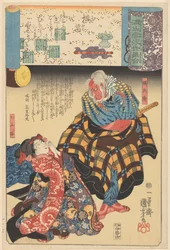 Parallèles ukiyo-e aux chapitres nuageux du Genji