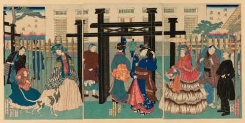Maison de commerce étrangère à Yokohama (Yokohama ijin shokan)
