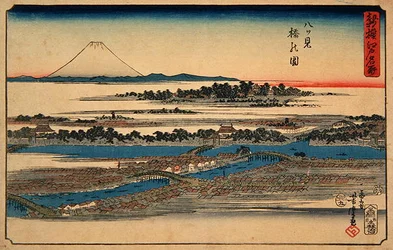 Image du pont à huit vues, de la série 