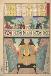Guide ferroviaire du voyageur solitaire, XIXe siècle.