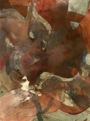 Abstrait fluide et terreux