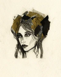 Portrait expressif d