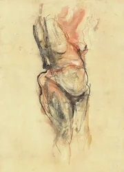 Étude du Nu rouge