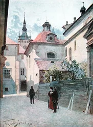Jirska Ulice, Prague, illustration de 