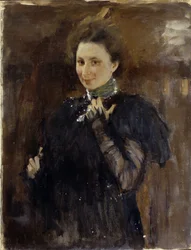 Portrait de Mara Oliv 1870-1963, 1895