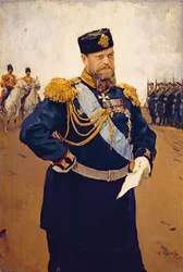 Portrait du tsar Alexandre III, 1900