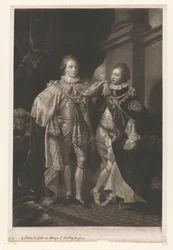 Portrait de George IV et Frédéric de York enfants