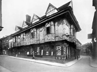 Maison ancienne, Ipswich, Suffolk, Angleterre, 1924-1926