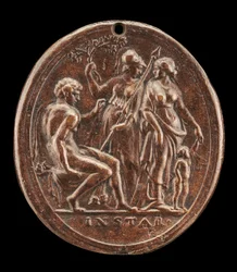 Hercule entre Minerve et Vénus