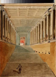 Le grand escalier du palais d