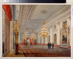 Le grand hall du palais d