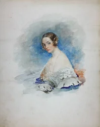 Portrait de la princesse Maria Ivanovna Kochubey, née Baryatinskaya 1818-1843, 1846