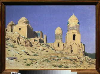La nécropole Shah I Zinda à Samarcande