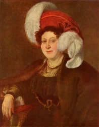 Portrait de la Comtesse V. A. Zubova, 1834