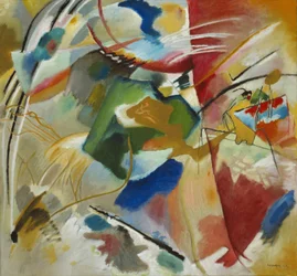 Peinture avec centre vert, 1913