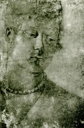 Étude de tête féminine