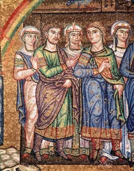 Vie de Noé, les fils de Noé (détail)