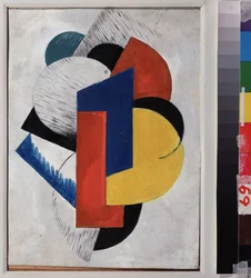 Composition constructiviste, vers 1920