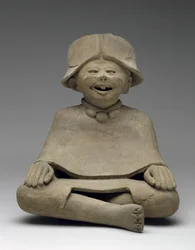 Femme assise, 300-600 après J.-C.