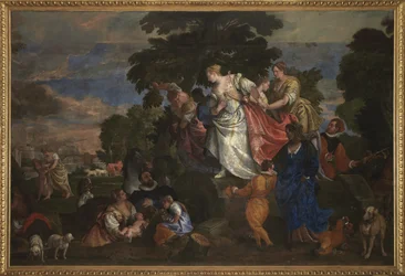 Moïse sauvé des eaux, 1582-83