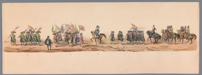 Défilé historique lors du deuxième centenaire de l