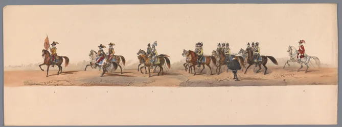 Défilé historique lors du bicentenaire de l