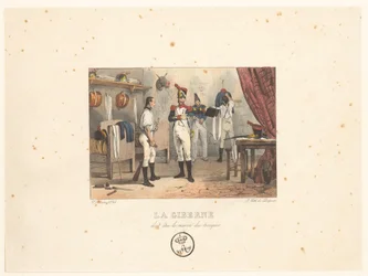 Officier avec cartouchière