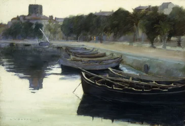 Bateaux à leur mouillage, 1876