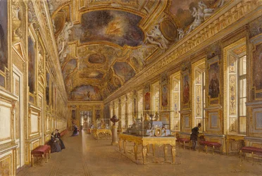 Vue de la grande galerie d