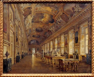 Vue de la grande galerie d
