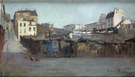 Boulevard de la Villette, en face de la rue Vicq-d
