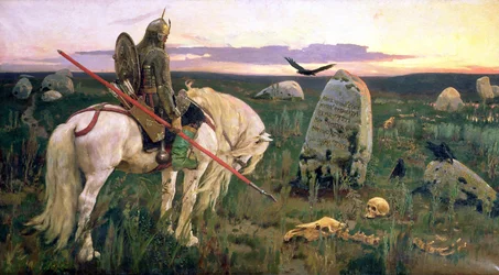 Le Chevalier à la croisée des chemins, 1882