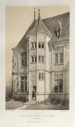 Pl. 43, Maison Ancienne à Toulouse Haute-Garonne, 1860