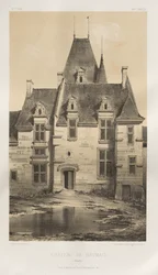 Pl. 97, Château de Baumais Calvados, 1860