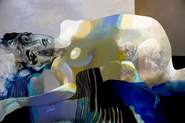 La femme au bleu éthéré