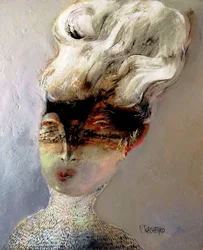 Femme masquée moderne