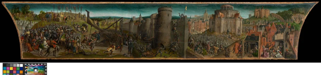 Conquête de Jérusalem par Titus (prédelle)