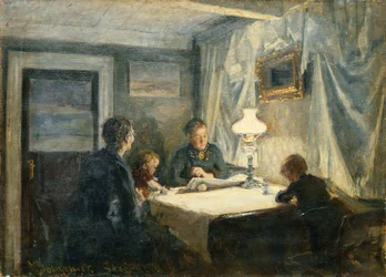 Soir à Skagen (La famille de l
