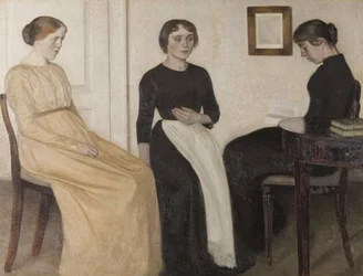Trois jeunes femmes, 1888