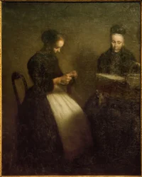 Intérieur du soir