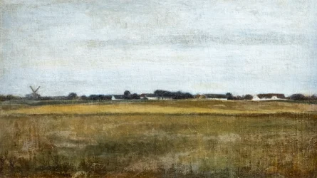 Paysage de Virum près de Frederiksdal, été