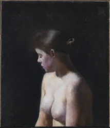 Modèle féminin nu
