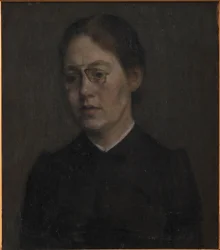 La peintre Elisabeth Wandel